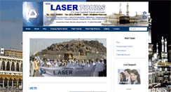 Desktop Screenshot of laser-tours.com